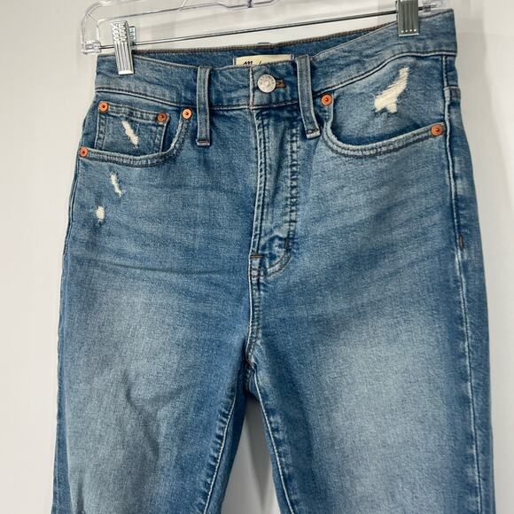 Madewell The Perfect Vintage Jeans in Denman Wash High Rise - Picture 3 of 10